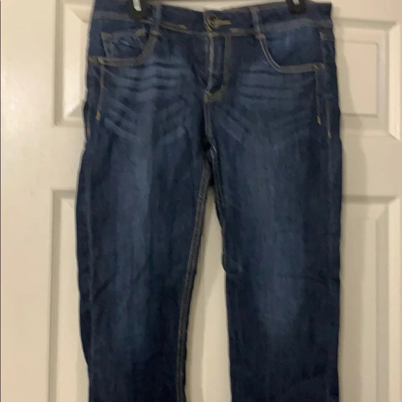 Candies Denim Cropped Jeans size 9 - Picture 2 of 7